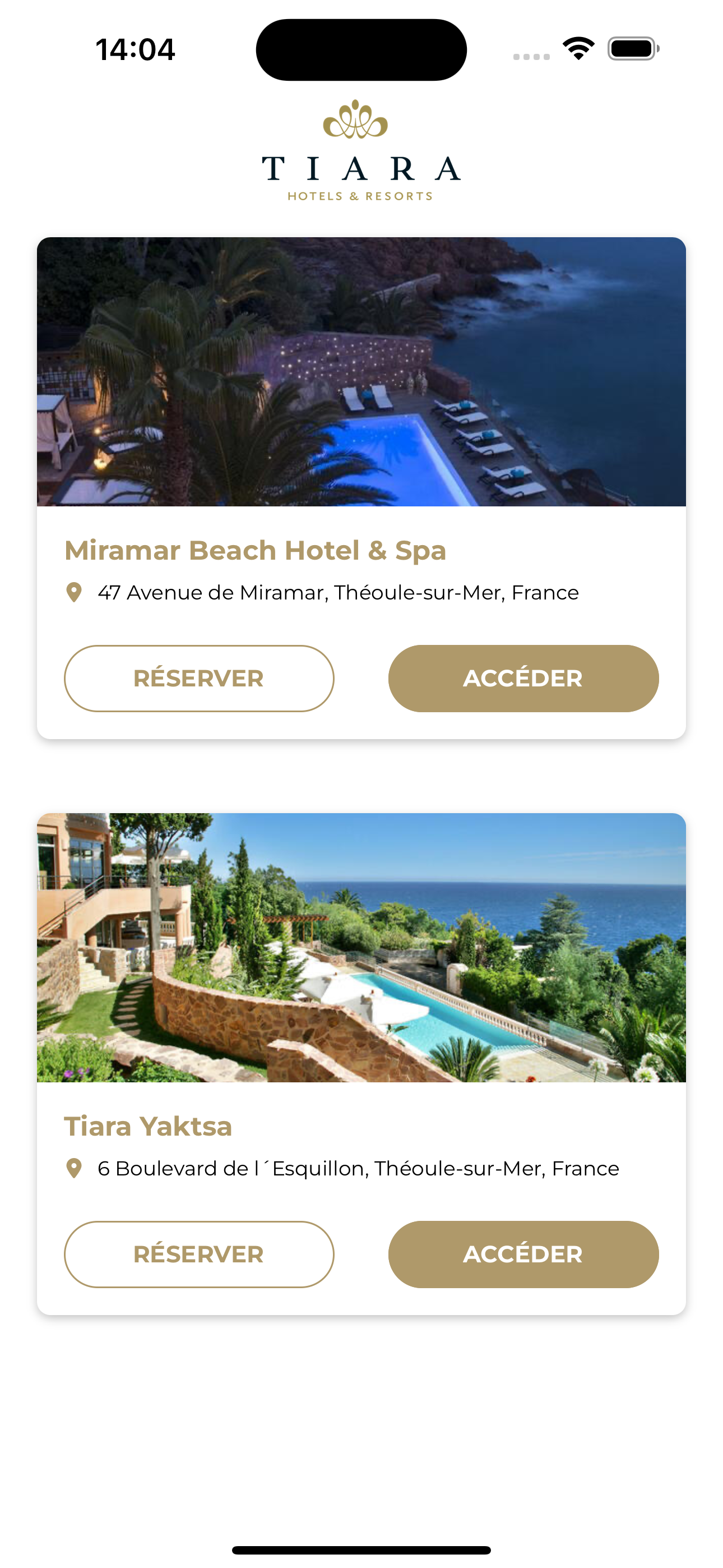 Tiara Hotels