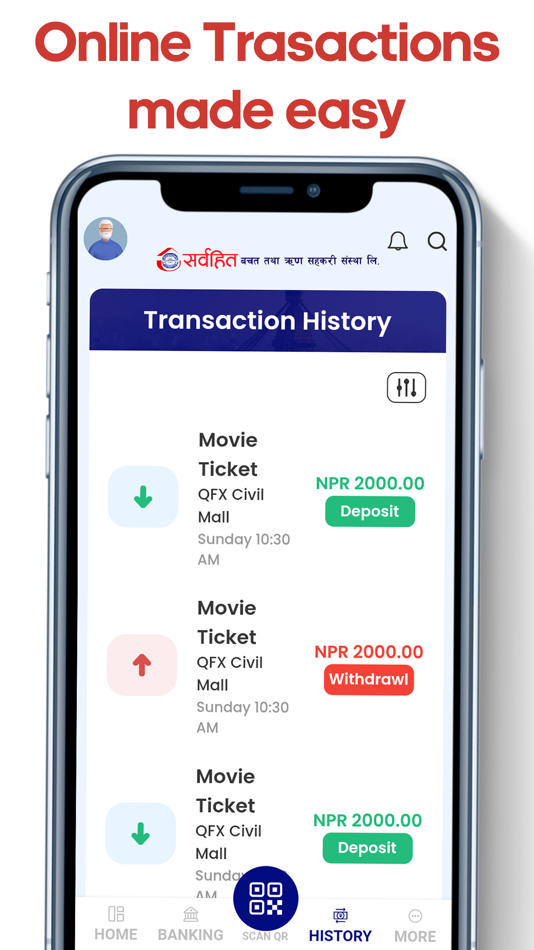 #4. Sarbahit Saving iSmart (iOS) 由: Devanasoft Pvt Ltd