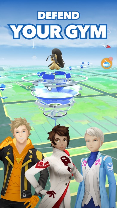 screenshot of Pokémon GO 7