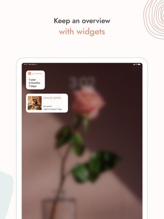 Mi & Ju – Couples App iPad screenshot 6 - Lifestyle app