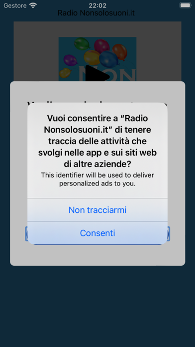Radio Nonsolosuoni Screenshot