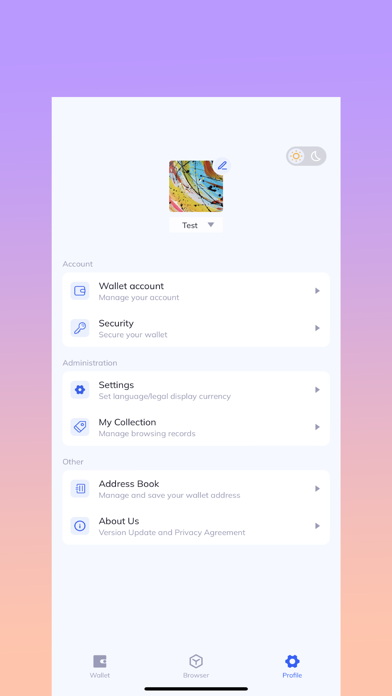 new-wallet Screenshot