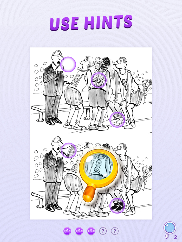 Differences find and spot