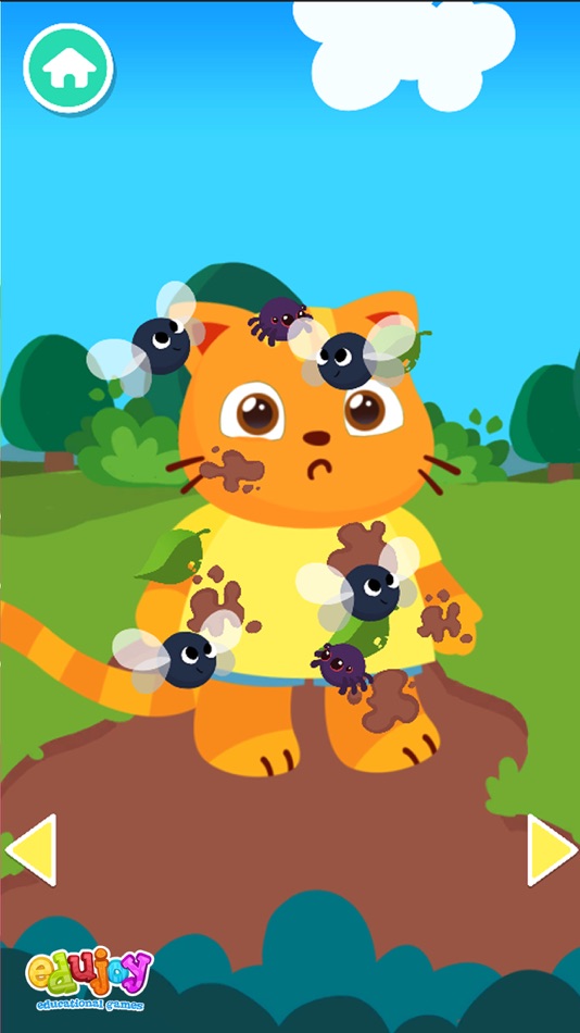 #2. Bath Time - Pet caring game (iOS) Podle: Edujoy Games S.L.