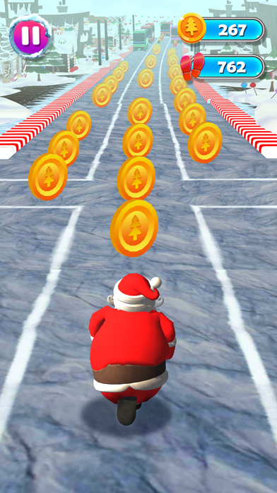Santa Run - Christmas Game Screenshot