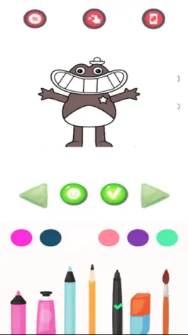 Game screenshot BanBan Coloring Helix Fruit 4 apk