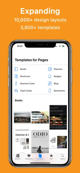 Game screenshot Templates for Pages - DesiGN apk