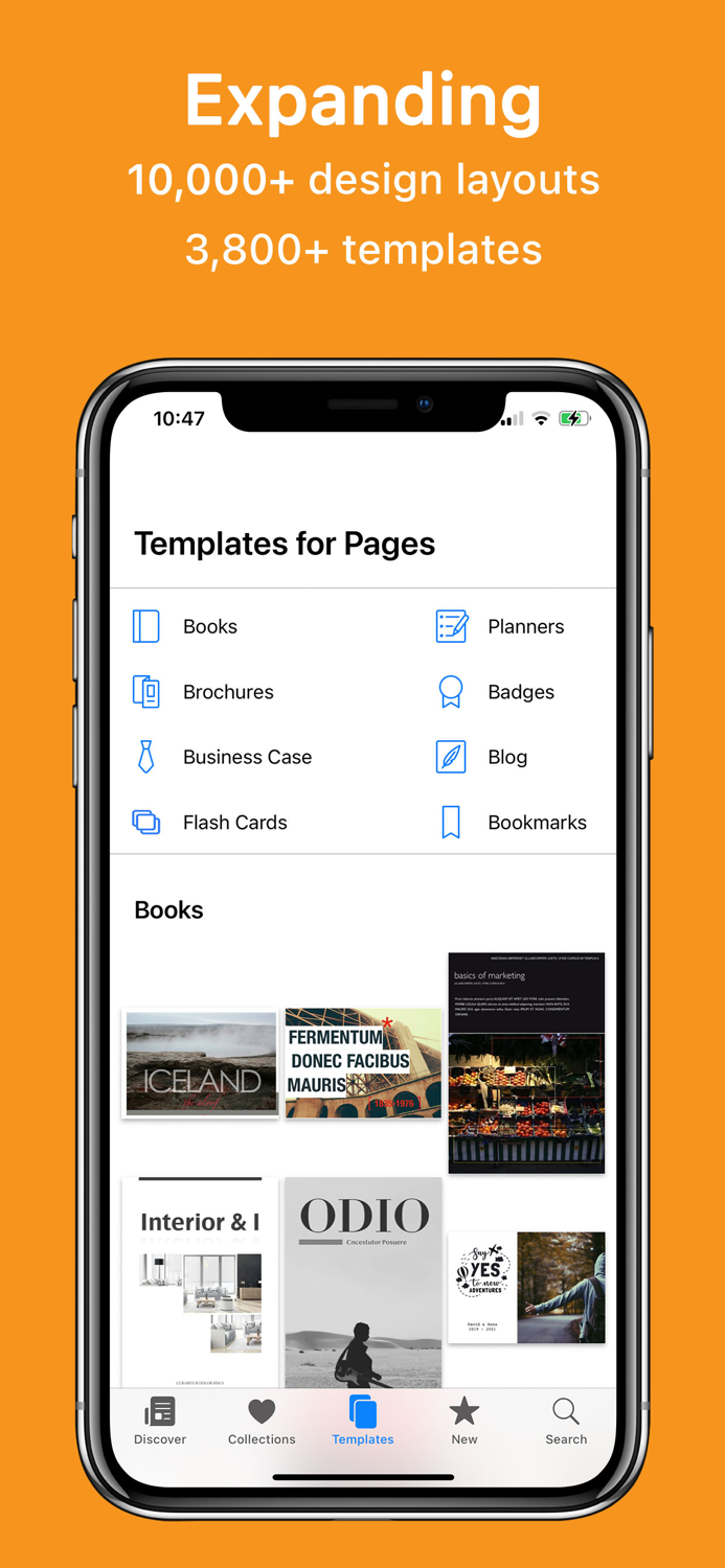 Templates for Pages - DesiGN
