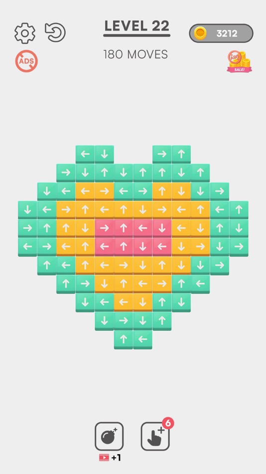 #4. Tap away 2D: Remove blocks (iOS) 来自: Sonat Joint Stock Company