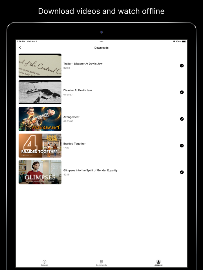 BINGE Movies and Series