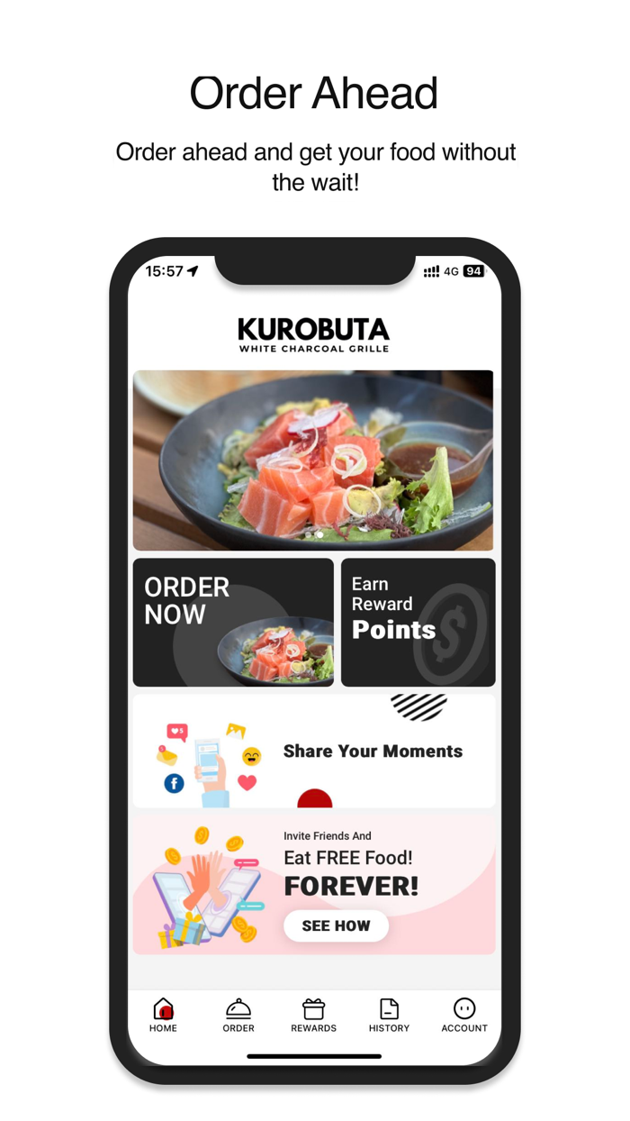 Kurobuta White Charcoal Grille