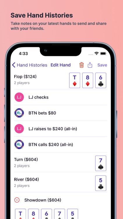 Regroup Poker Tools & Charts screenshot-4