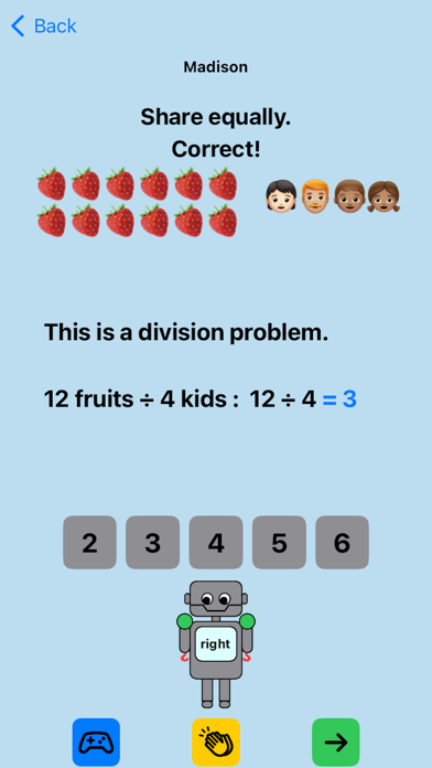 Third Grade Math Drill Screenshot