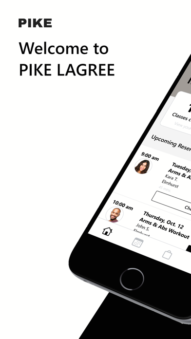 PIKE LAGREE Fitness Studio Screenshot