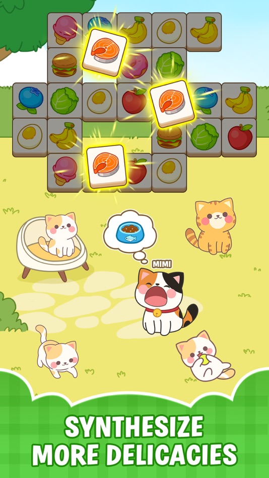 #2. Cat Time: Cute Cat 3 Tiles (iOS) 由: Liaoning Yanxi Network Technology Co., Ltd