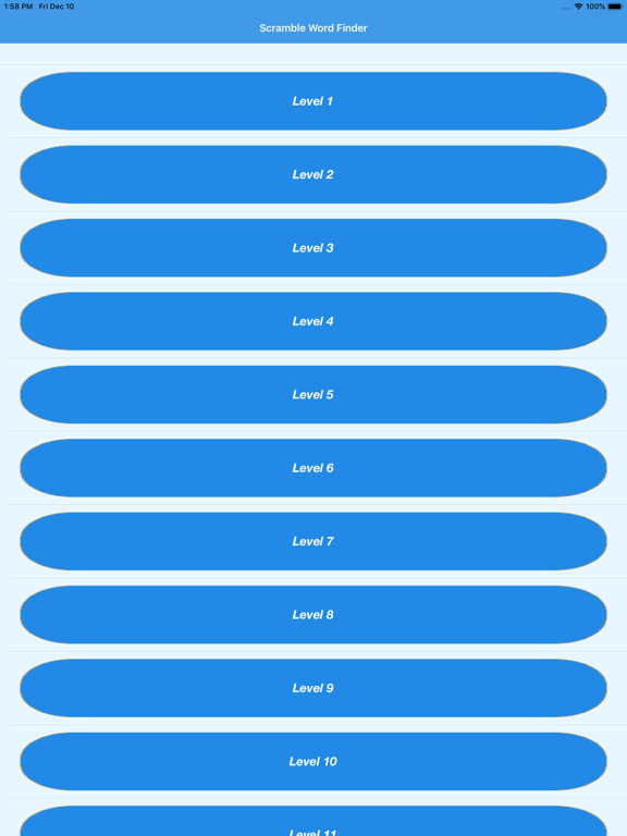 Screenshot #4 pour Scramble Word Finder App