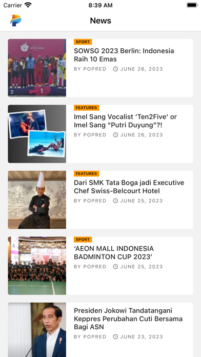 POPERS Screenshot