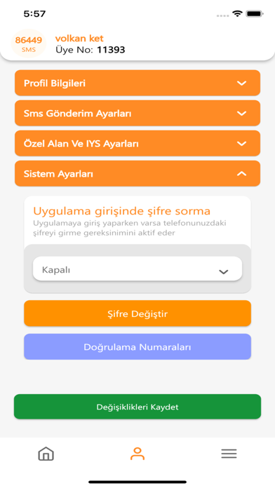 VatanSMS | Başlıklı Toplu SMS Screenshot