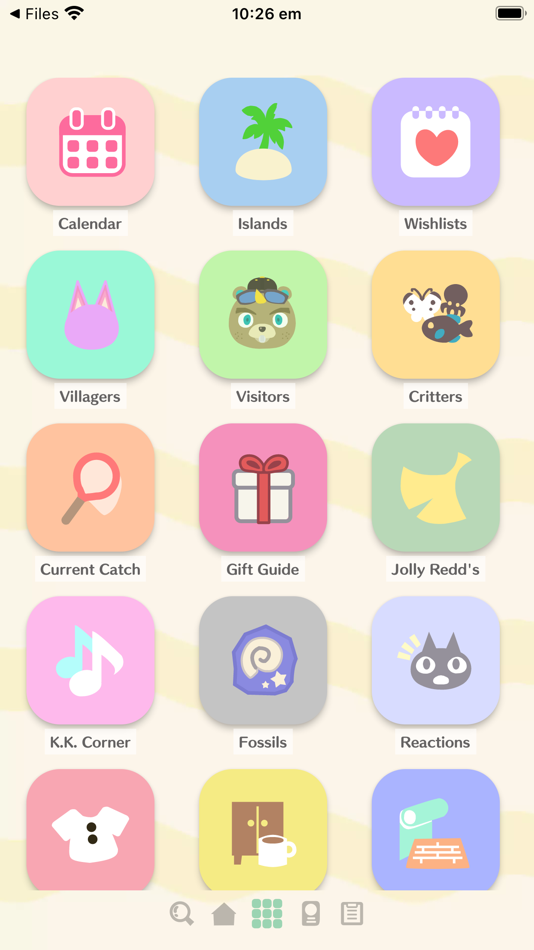 #2. Planner for AC: NH (iOS) Podle: Carolin Svensson