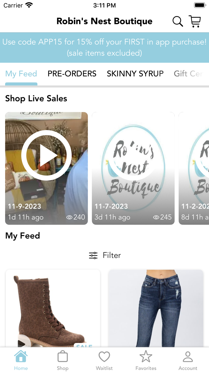 Robins Nest Boutique