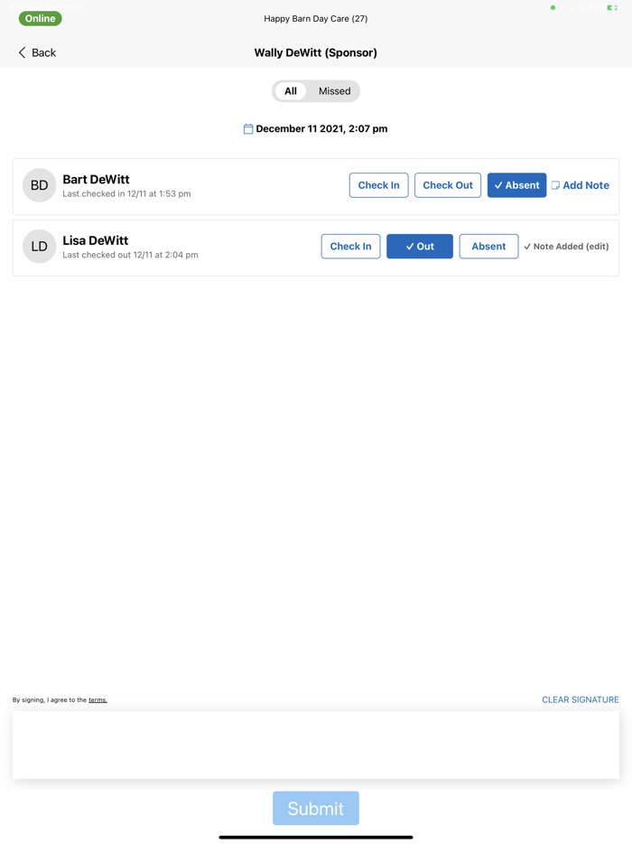 KinderSign California