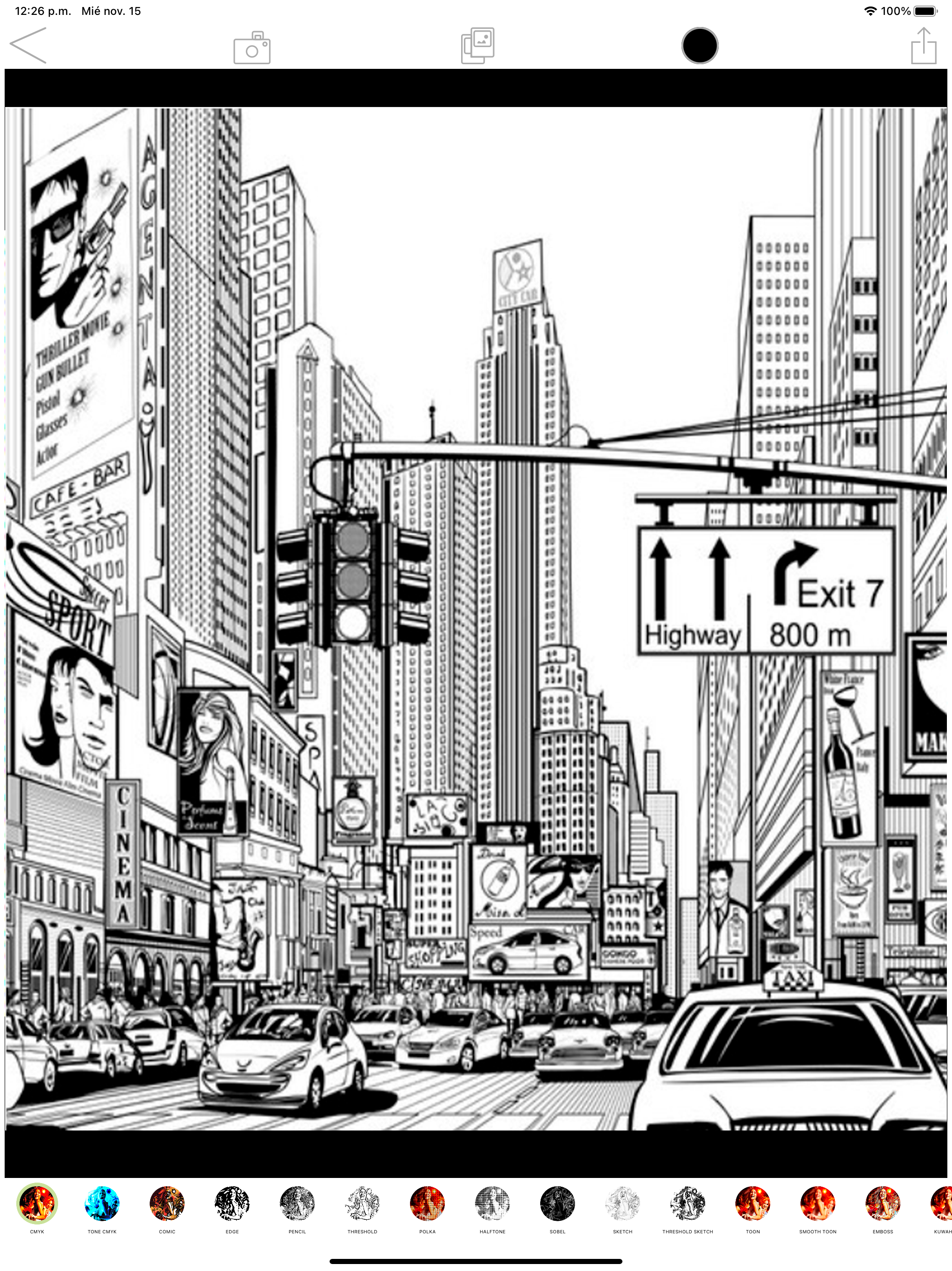 ComicPic Change photo to comic