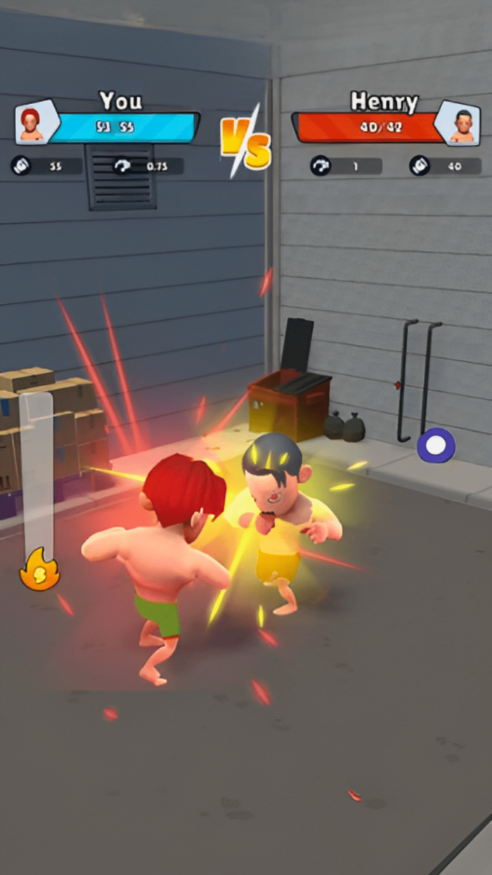 Idle Merge Gym-MMA Ring Fight