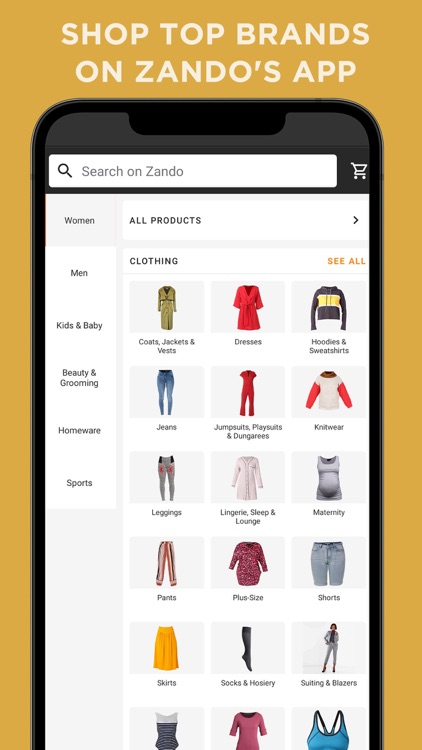 Online Shopping Fashion Zando screenshot-0