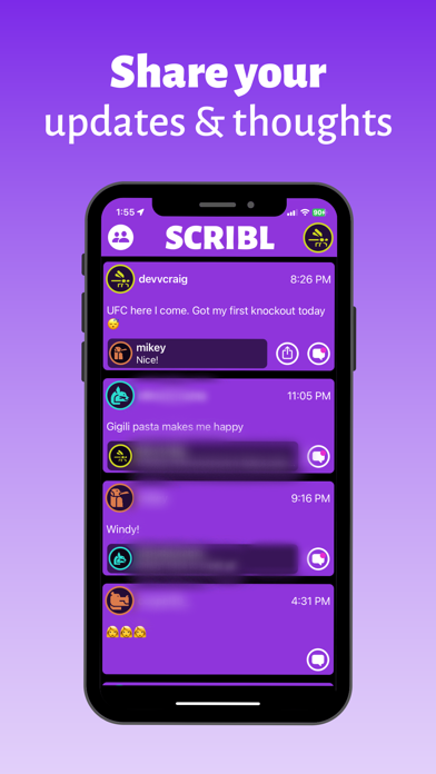 SCRIBL - Daily Updates Screenshot