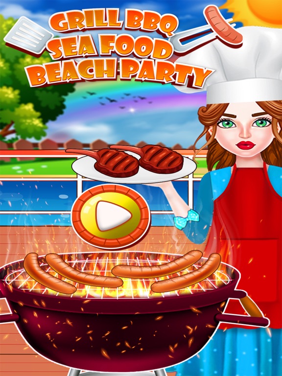 Screenshot #4 pour BBQ Sea Beach Food Fever Party