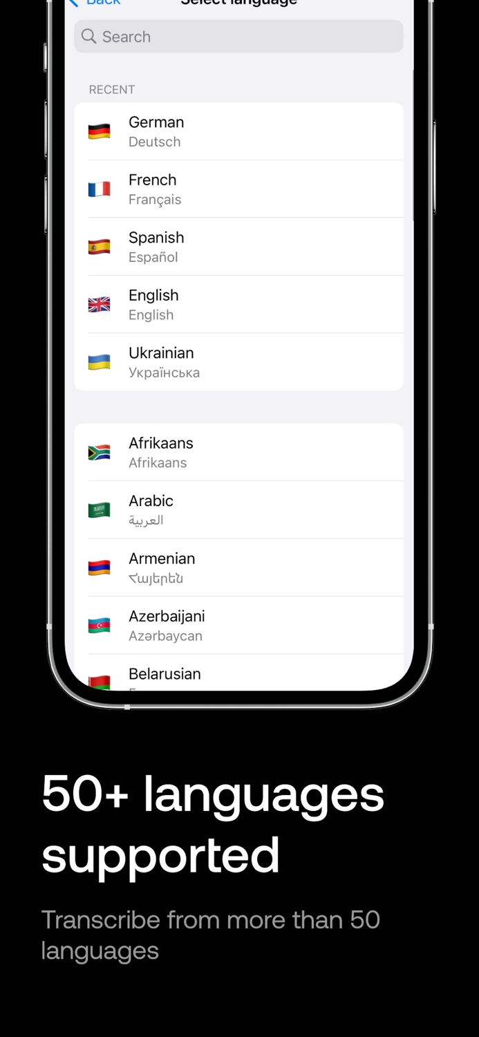 Transcribe voice to text - Pro