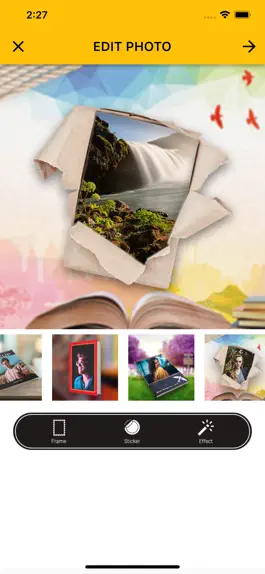 Game screenshot Book Photo Frame apk