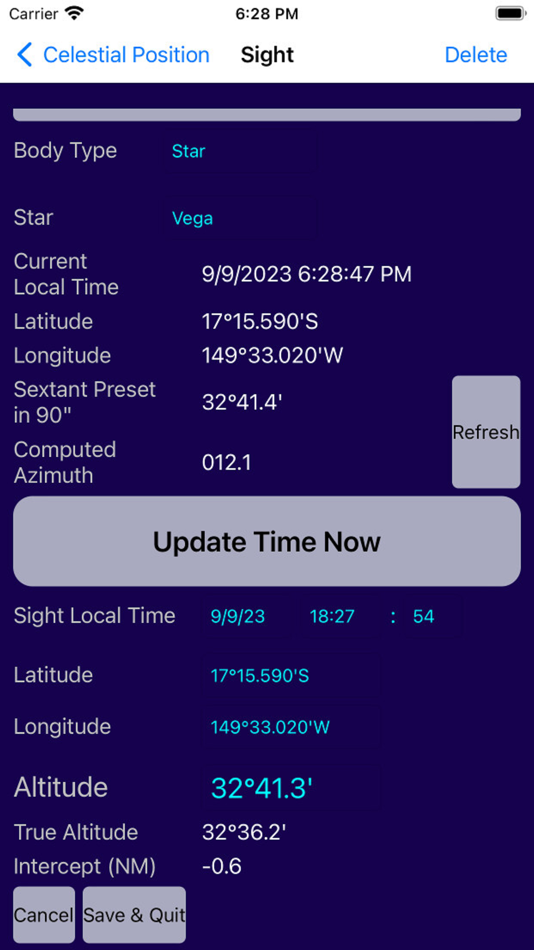 #2. Almicantarat (iOS) 由: Pierre-Louis Deschamps