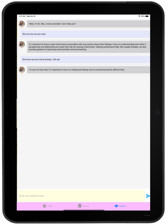 Paired app for couples