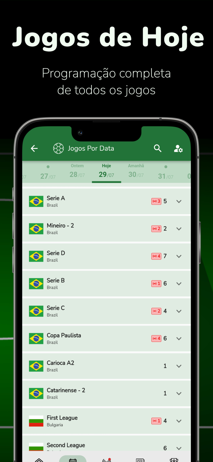 Futebol Ao Vivo - FavScore
