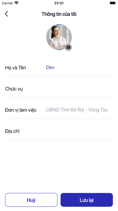 Điều hành công việc Screenshot