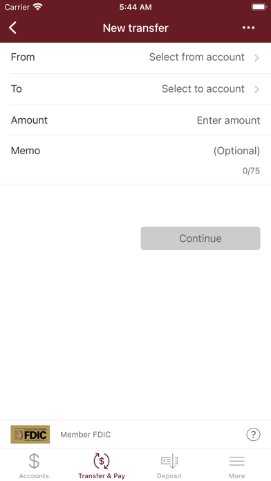 State Bank of Fairmont mobile Screenshot