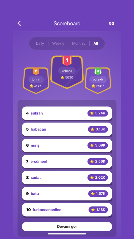#3. Wordint: Word Game (iOS) By: Sedat Gulmen