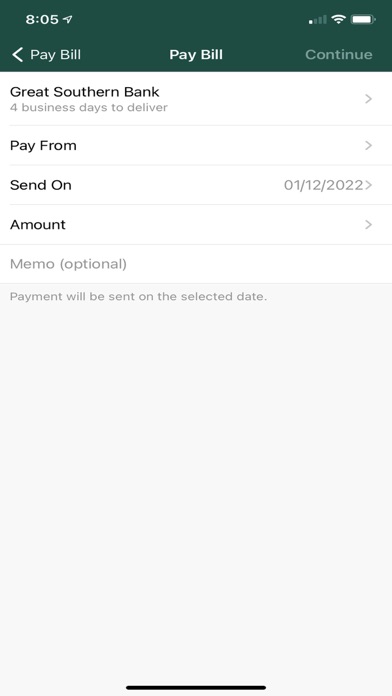Great Southern Bank Mobile Screenshot