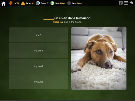 OUINO French (members only) iPad screenshot 3 - Education app