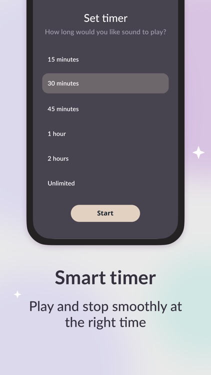 Meditation white noise - Foly screenshot-3
