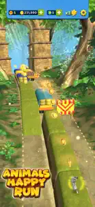 Animals Happy Run 3D Kids Game screenshot #9 for iPhone