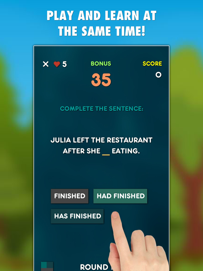 Past Tenses Grammar Test PRO