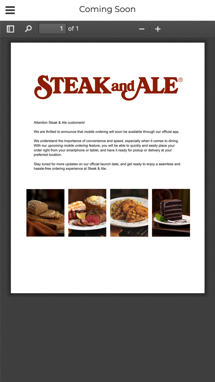 Steak and Ale