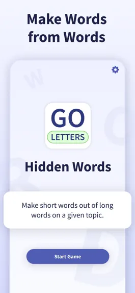 Game screenshot Go Letters - Casual Word Game mod apk