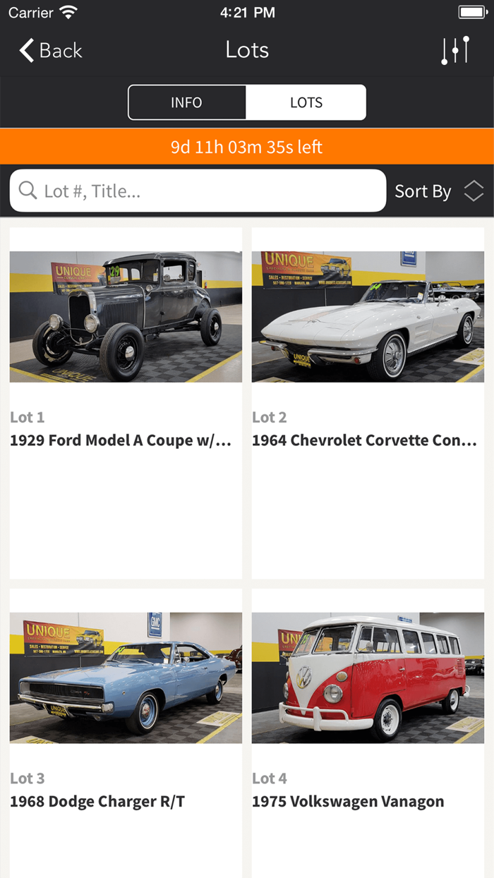 Unique Classic Car Auctions