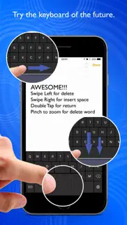 swipe keyboard simple iphone screenshot 1