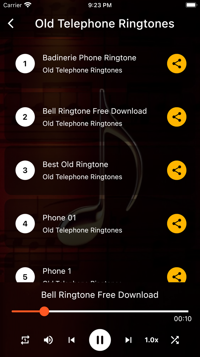 Old Telephone Ringtones