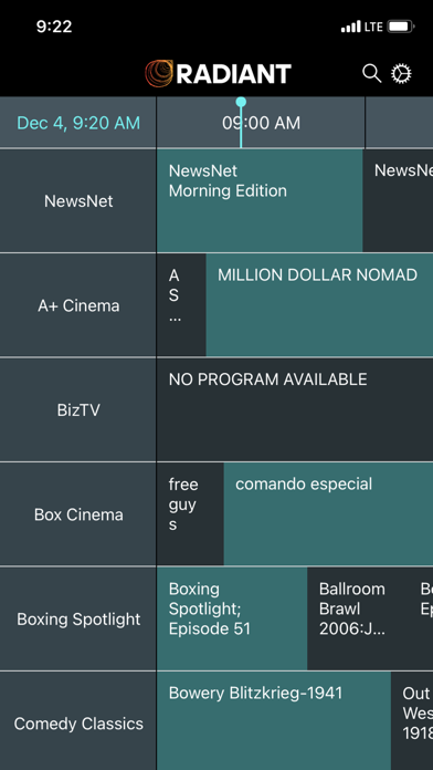 Radii + Screenshot