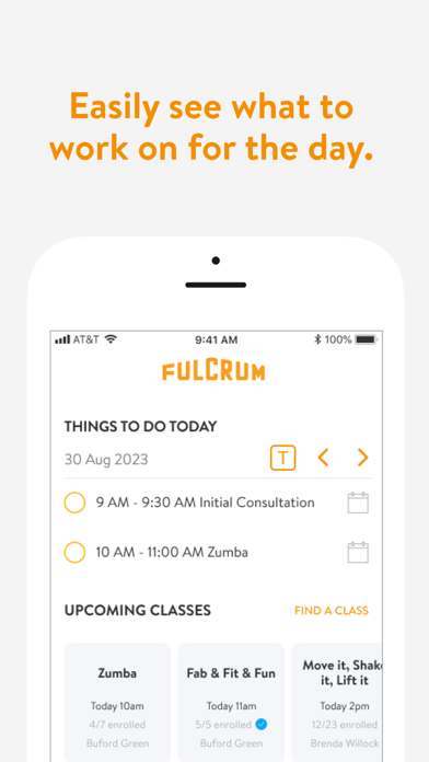 Fulcrum Fitness VT Screenshot